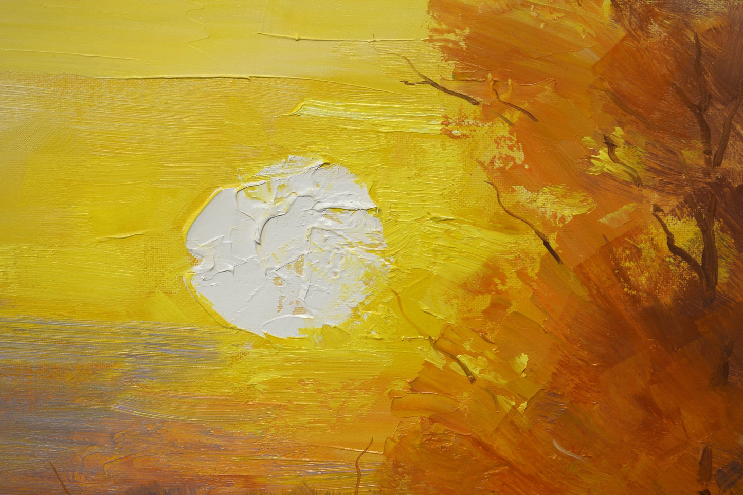 Country Sunrise Original Painting by Graham Gercken