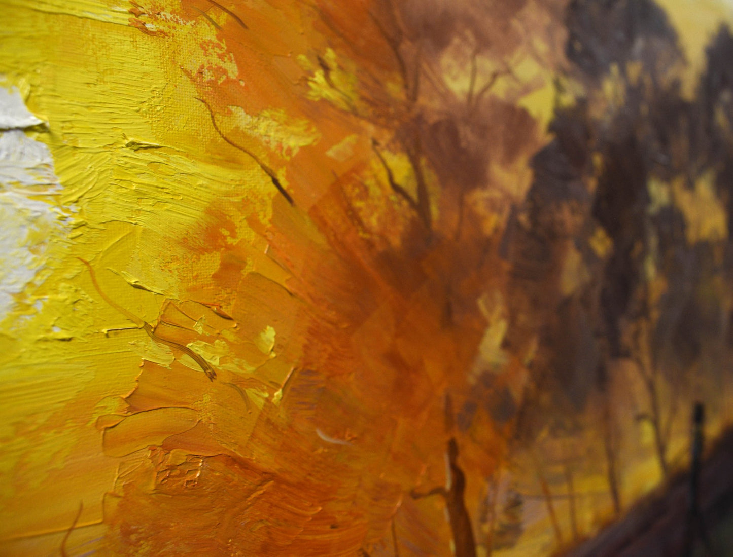Country Sunrise Original Painting by Graham Gercken