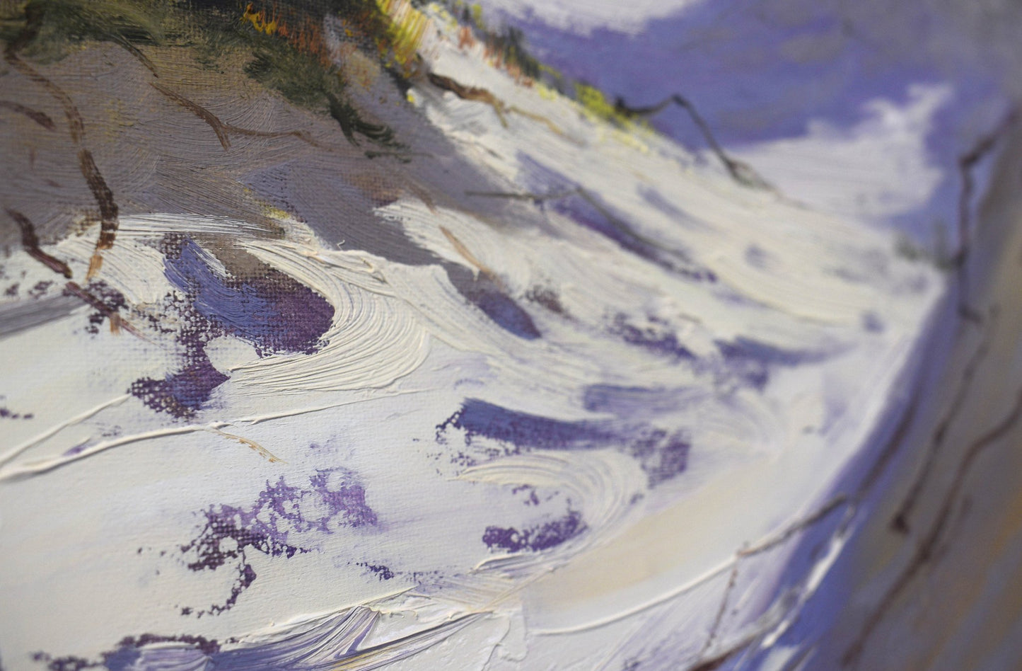 Central Coast Sand Dunes Original oil Painting