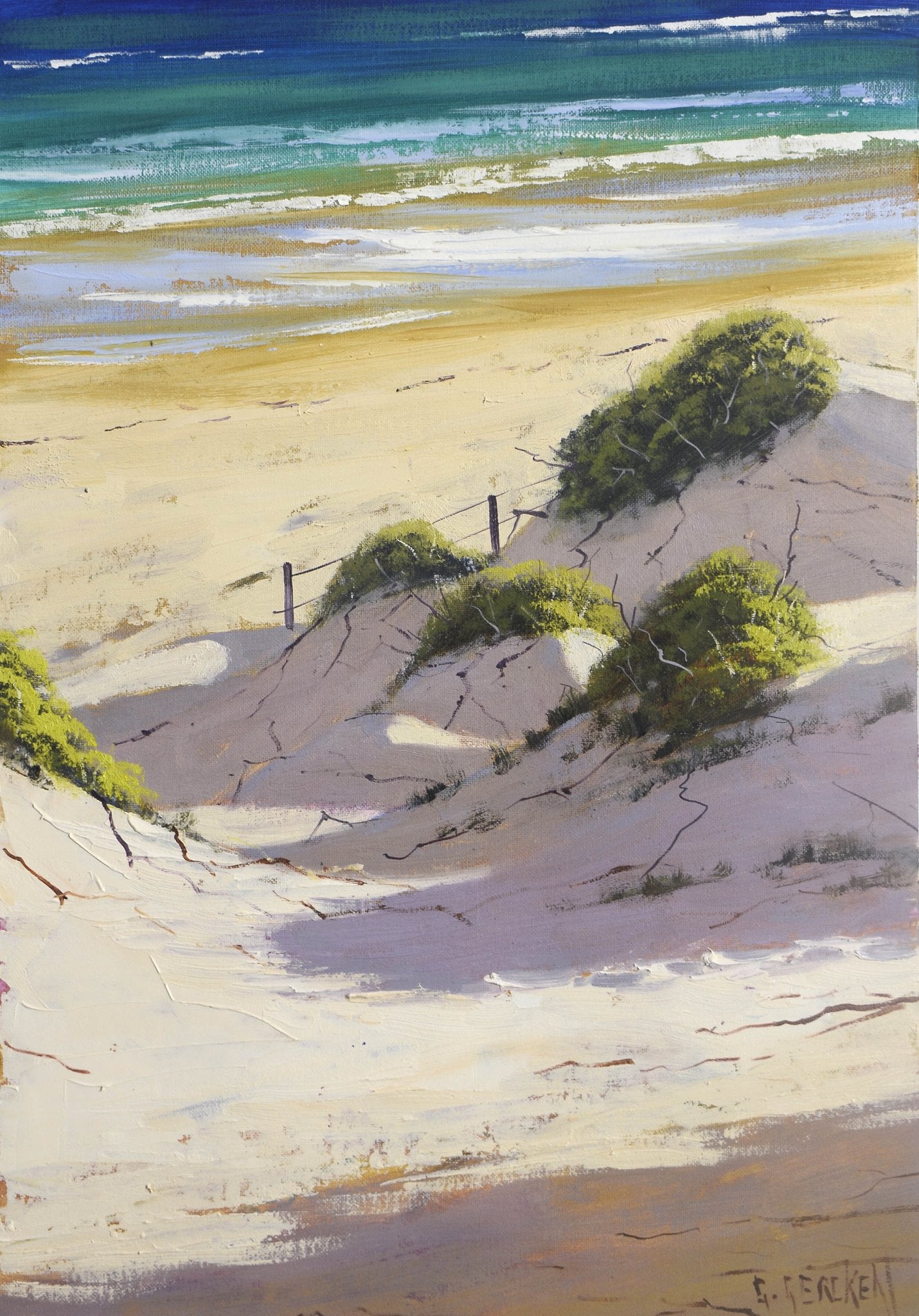 Australian Beach oil painting by Graham Gercken
Preview