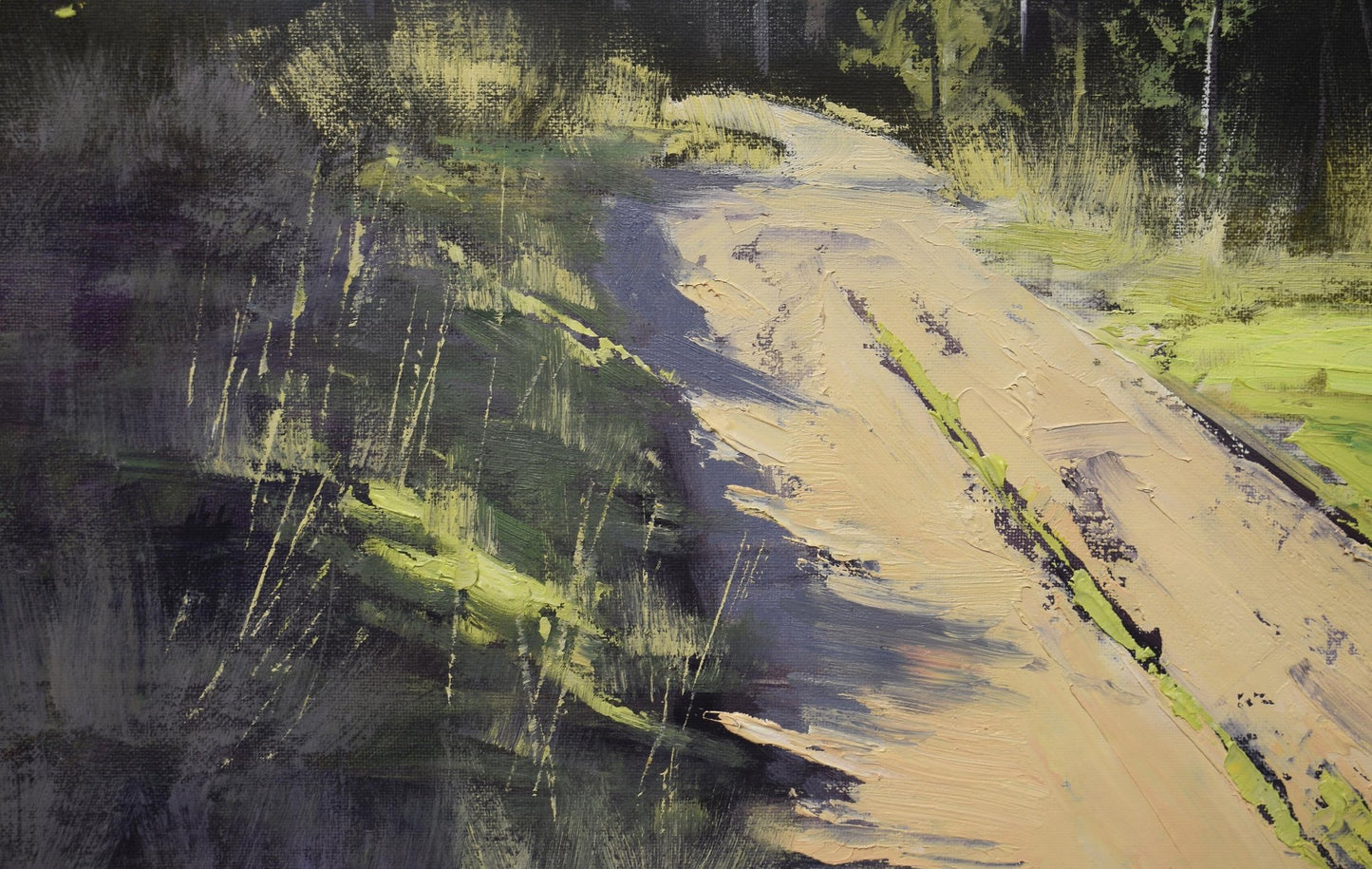 Pine Forest at Sunny Corner NSW – Original Oil Painting on Canvas