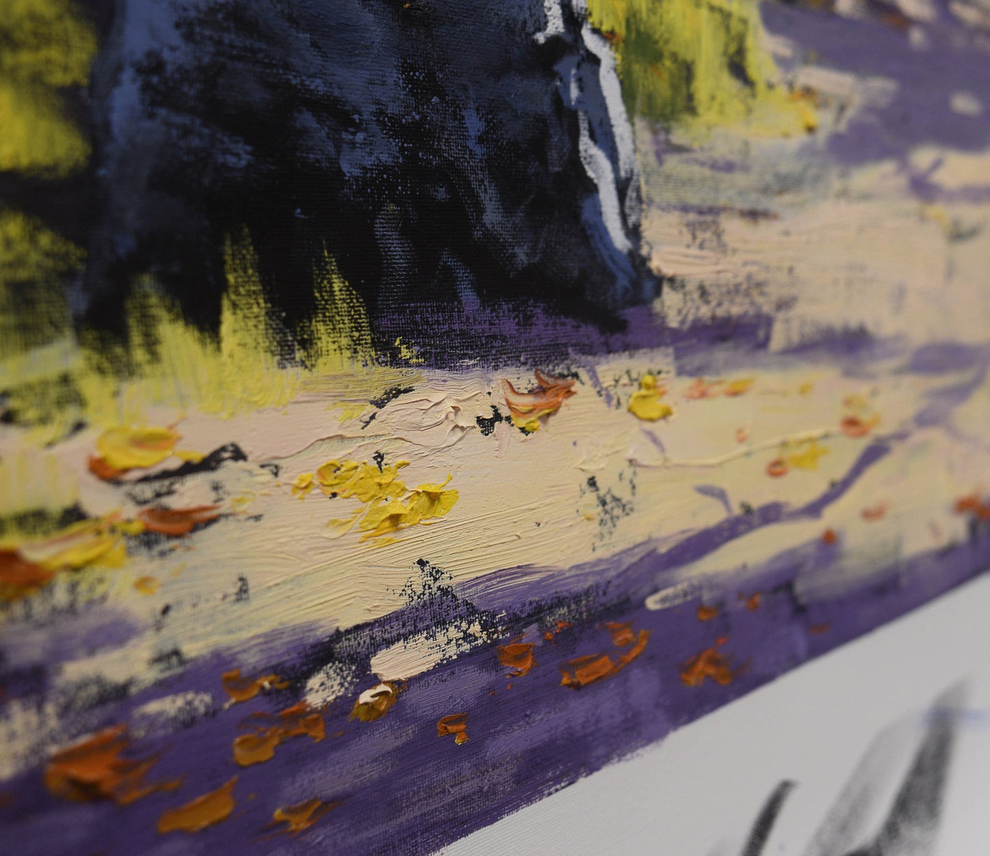 Autumn Reflections – Original Oil Painting on Canvas