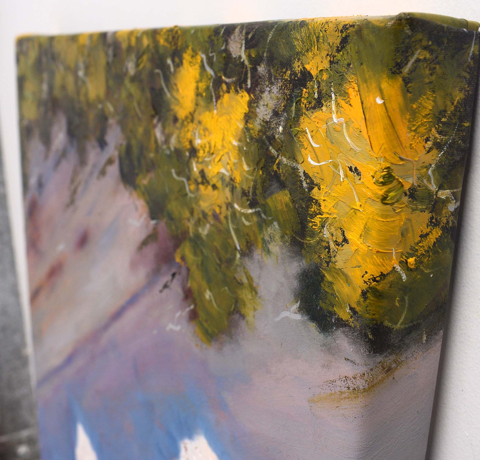 drone painting close