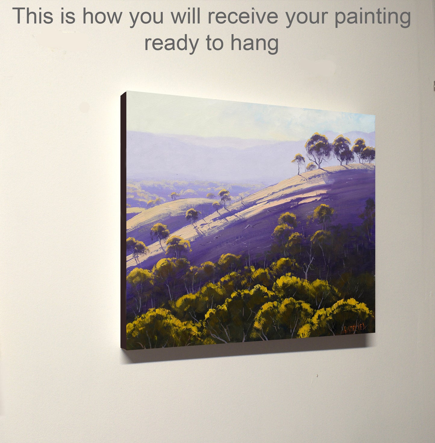 Kanimbla Valley Morning – Original Oil Painting on Canvas (16 x 20 in)