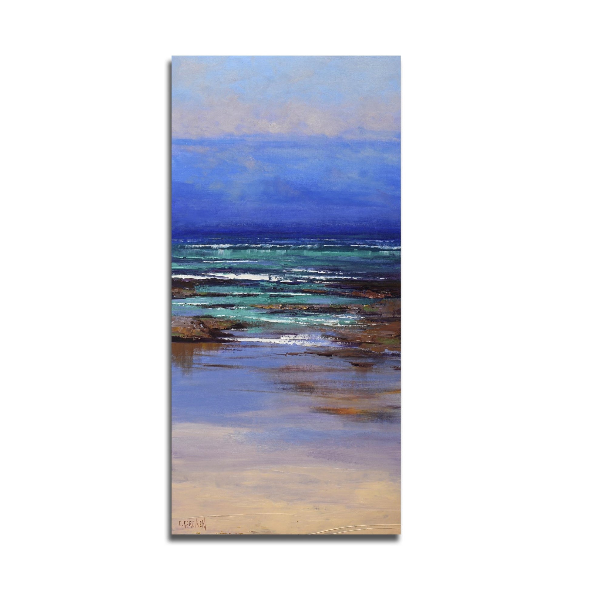 Modern Seascape Original painting by Graham Gercken