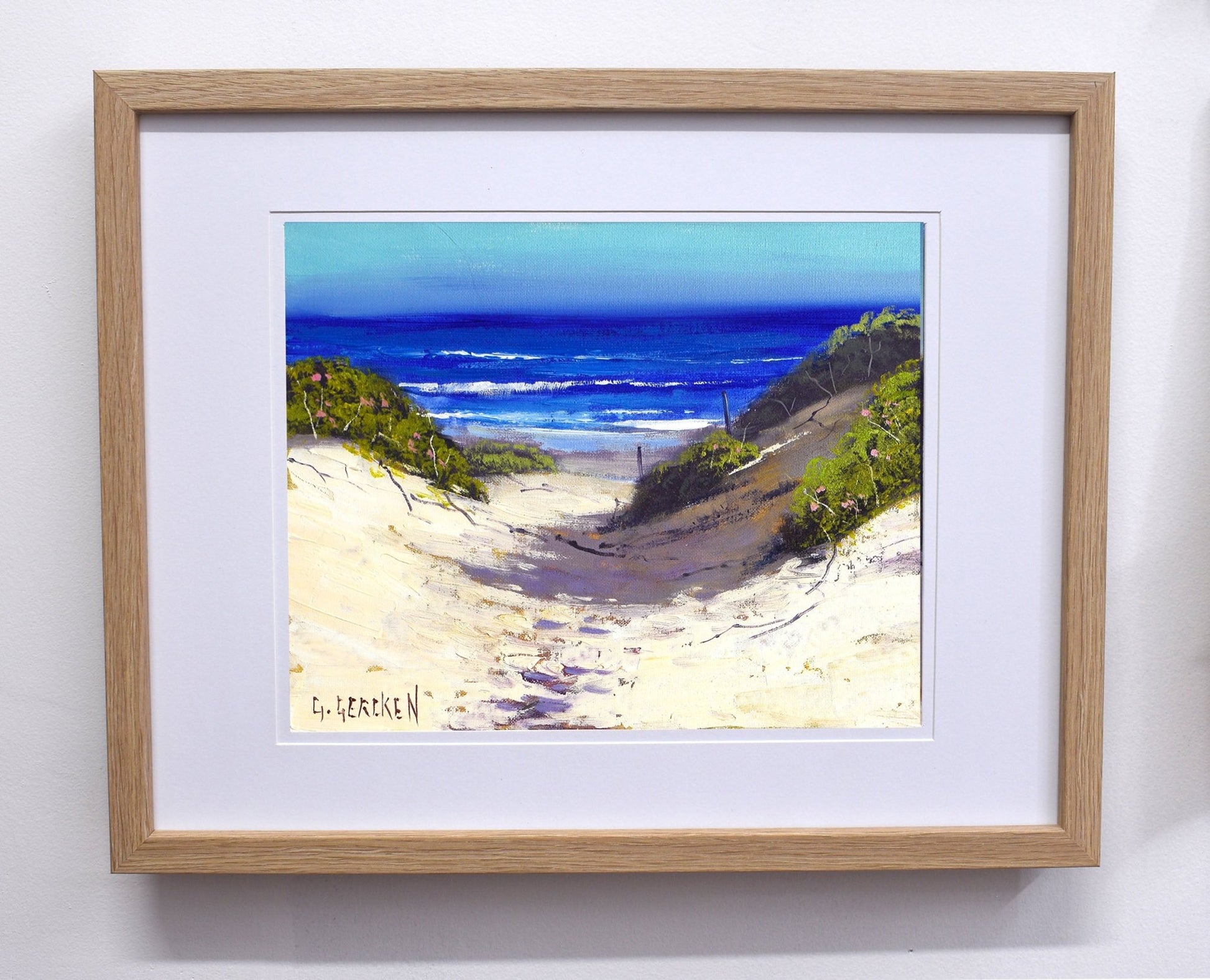 Framed Original Beach Painting by Graham Gercken
Preview