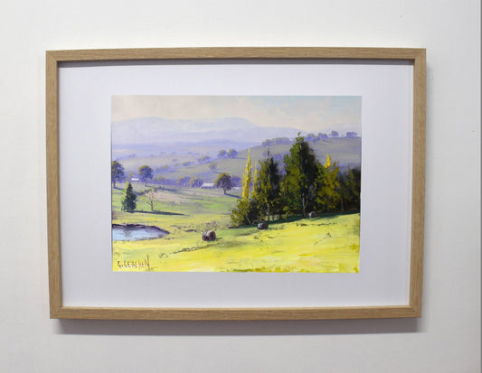 Country Landscape Painting Victoria by Graham Gercken