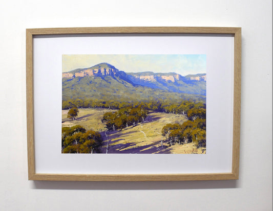 Framed Original Australian Oil Landscape Painting by Graham Gercken