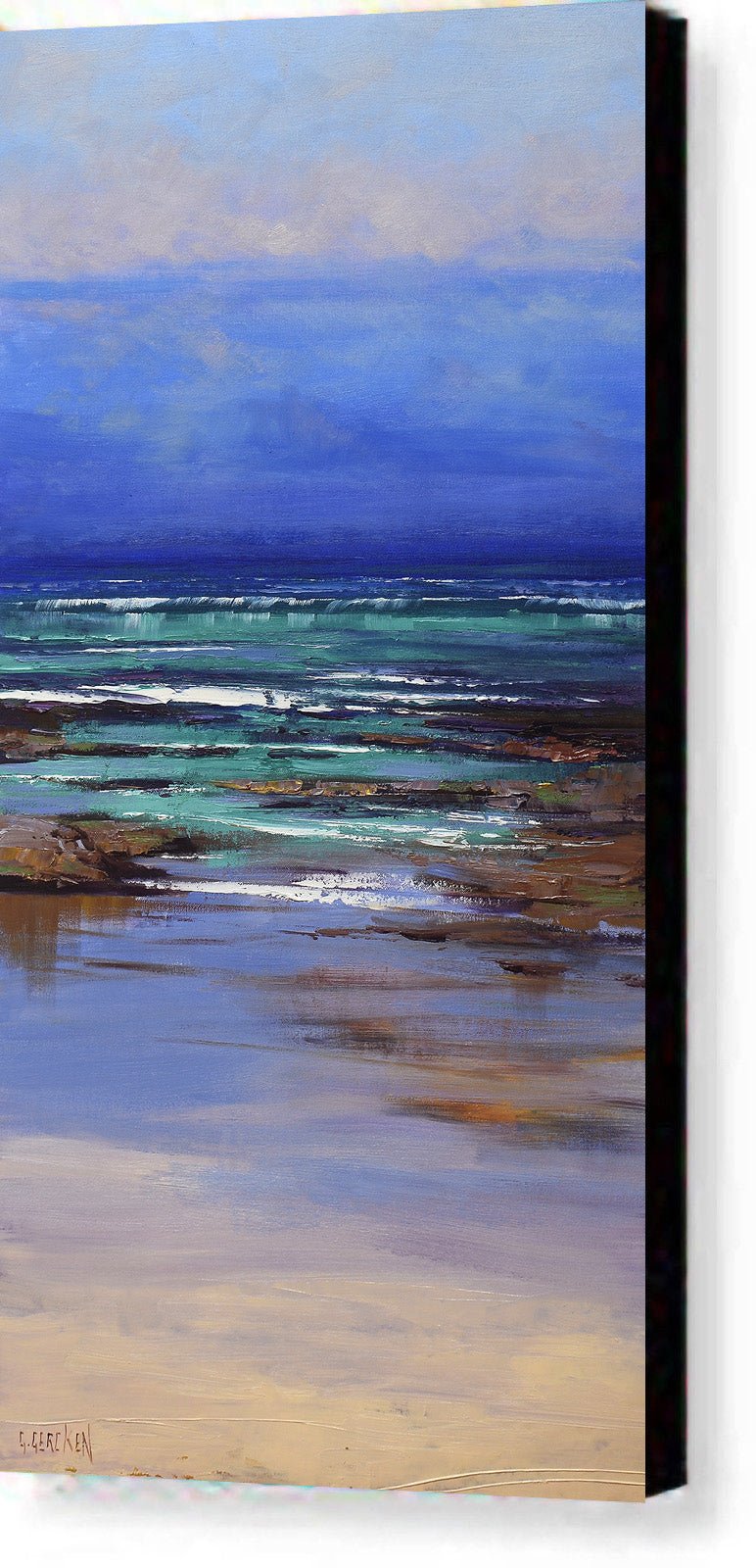 Modern Seascape Original painting by Graham Gercken