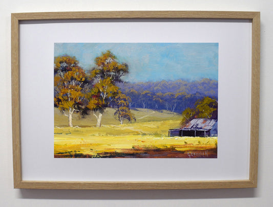 Australian Landscape Original Oil Painting by Graham Gercken
