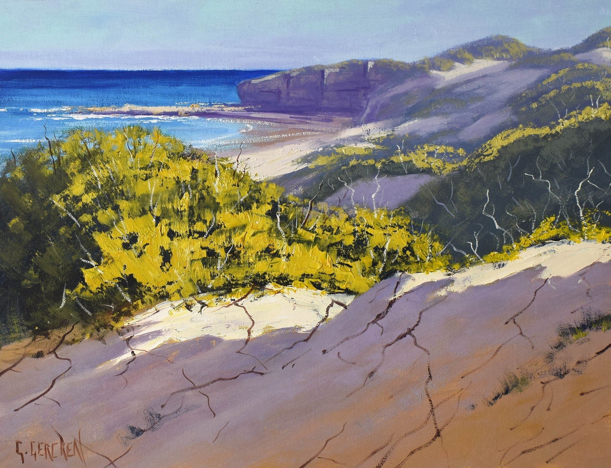 View to Soldiers Beach Central coast