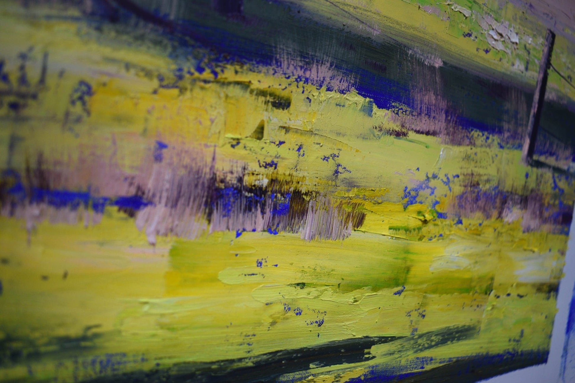 Original oil painting of Australian gum trees by Graham Gercken