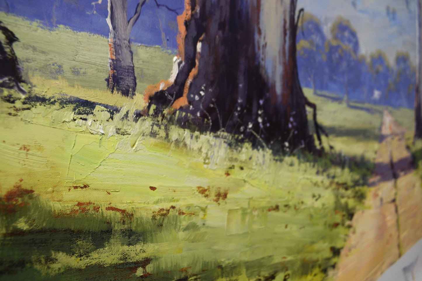 Large Australian Landscape oil painting