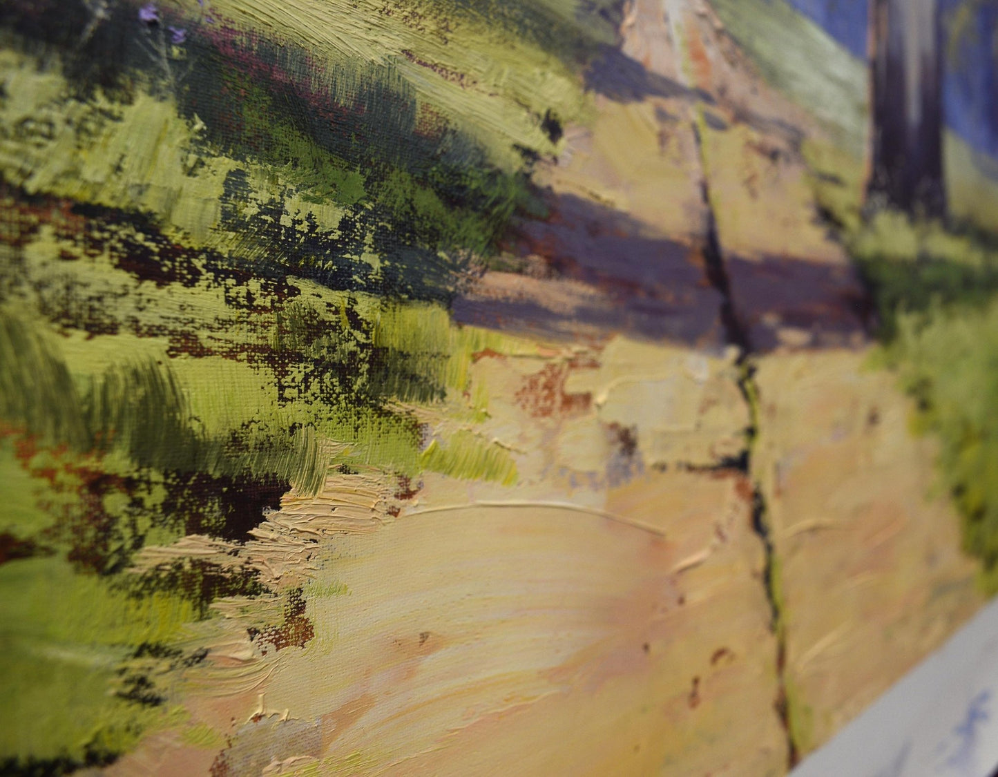 Large Australian Landscape oil painting