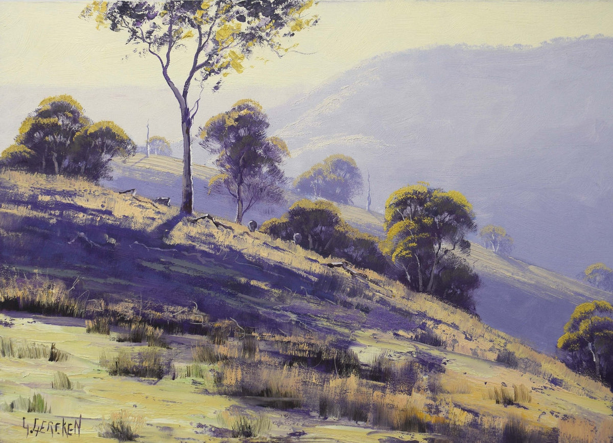 Original Australian Landscape Painting – Hand-Painted Nature Artwork o ...