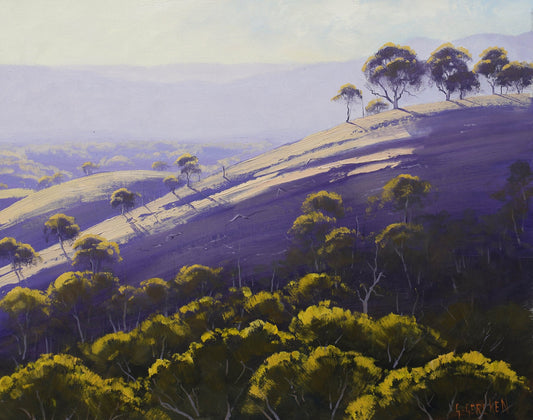 Kanimbla Valley Morning – Original Oil Painting on Canvas (16 x 20 in)