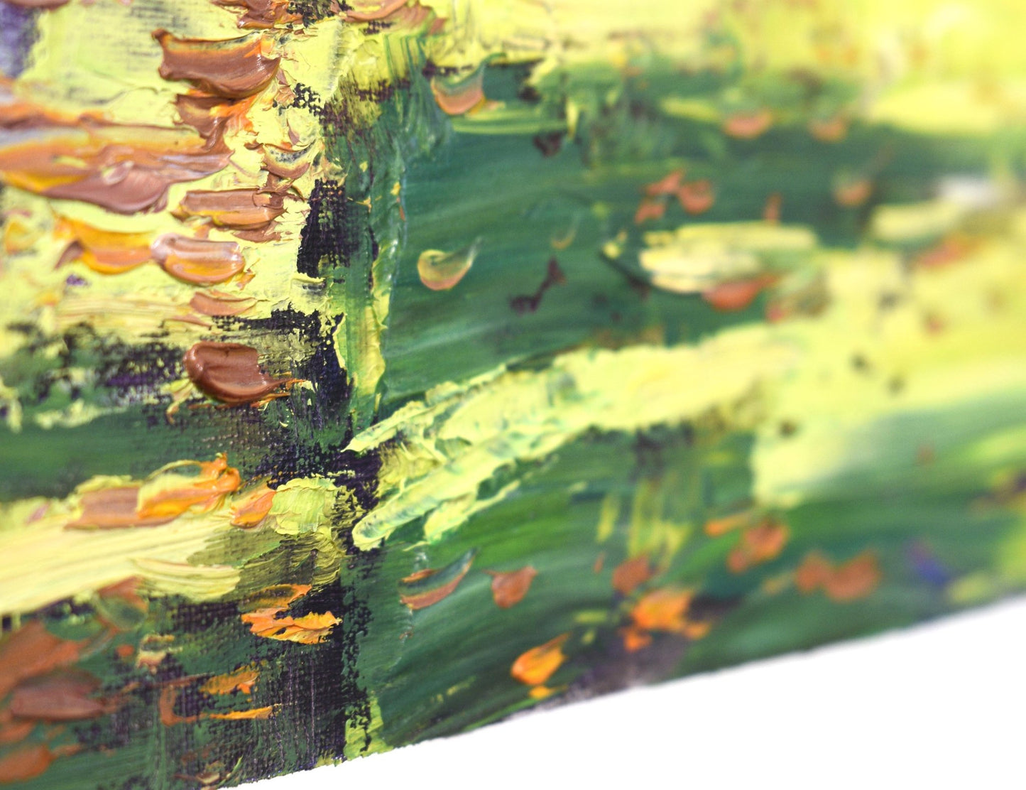 Mt Wilson Autumn Oil Painting – Australian Landscape Art, 16x12" Ready to Hang