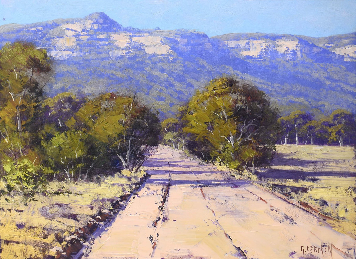 Road Through the Capertee Valley, NSW  | Original Oil Painting