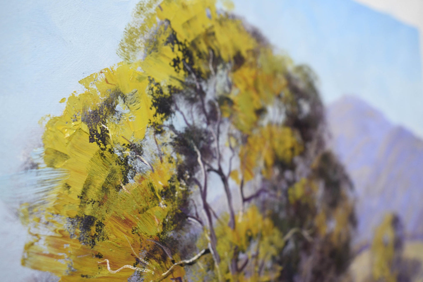 Sunlit Hills, Oberon NSW – Original Australian Landscape Oil Painting