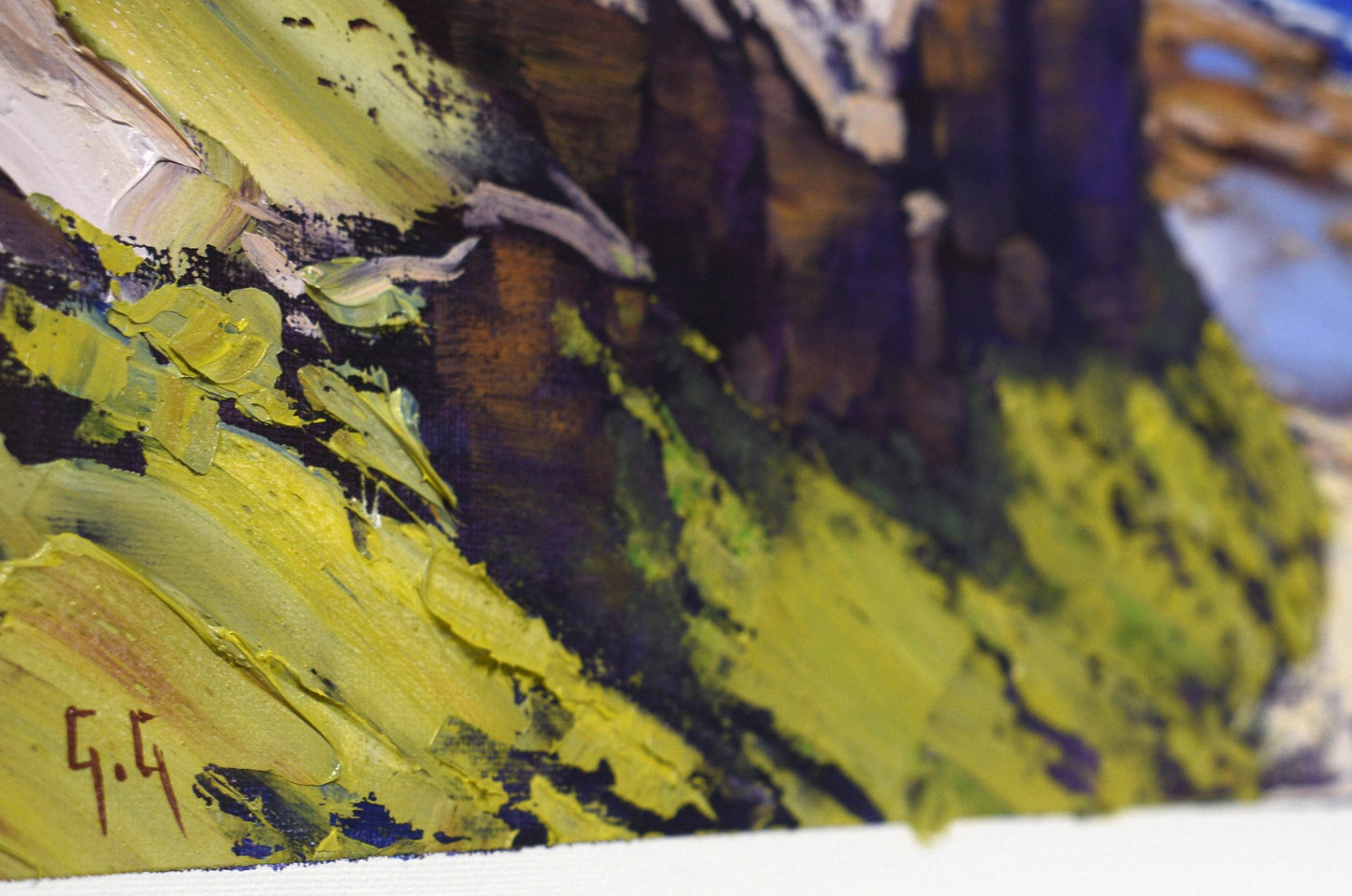 Swansea Headland – Original Coastal Oil Painting by Graham Gercken