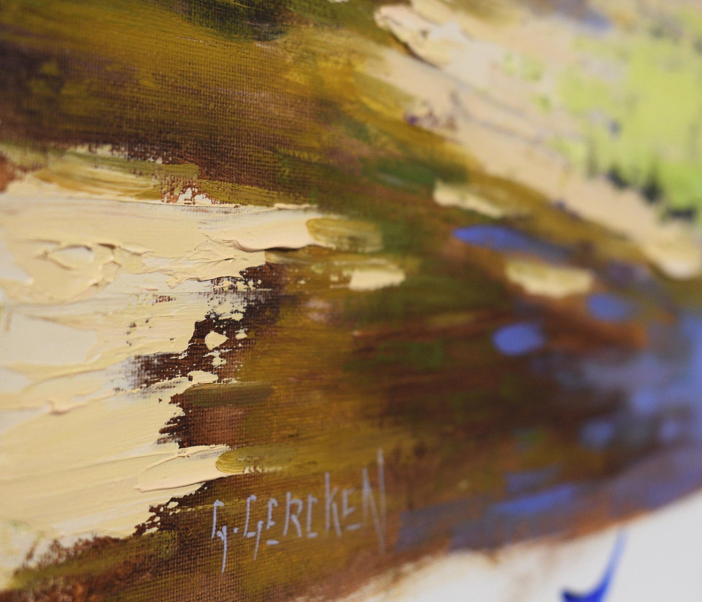 Central West NSW River Landscape Original Framed Australian Oil Painting