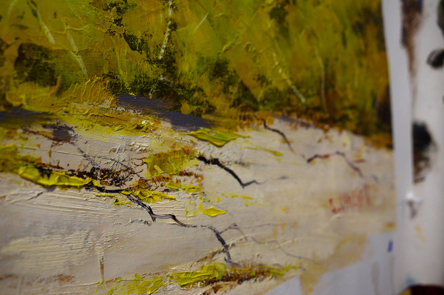 Large Beach Painting Original Coastal Landscape Central Coast nsw by G gercken