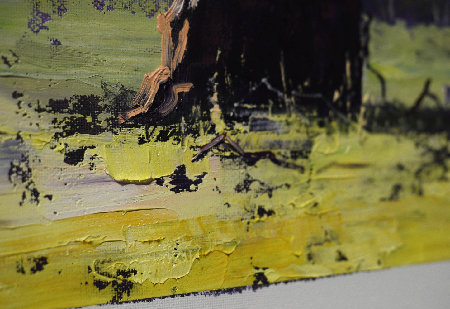 Original Framed Gum Tree Oil Painting | Australian Landscape Art