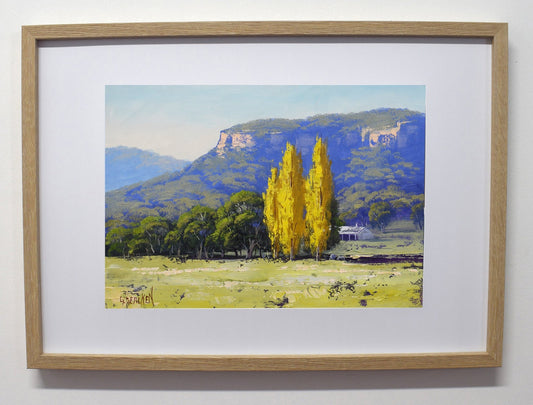 Autumn Hartley Vale – Blue Mountains NSW | Original Framed Oil Painting