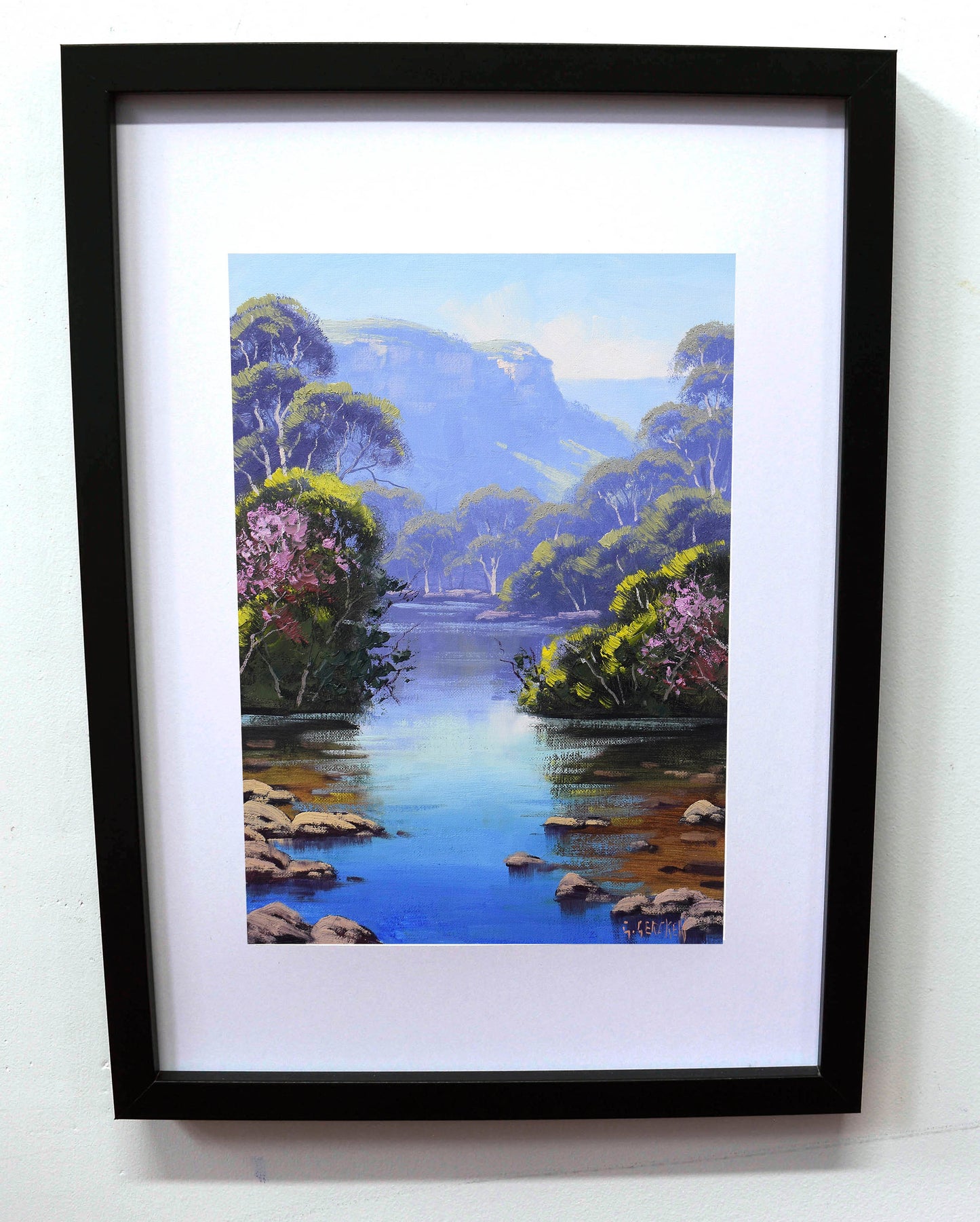 Megalong Creek, Blue Mountains NSW | Framed Original Oil Painting