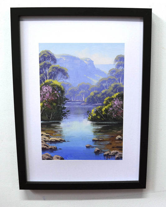 Megalong Creek, Blue Mountains NSW | Framed Original Oil Painting