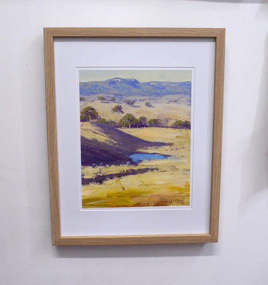 Original Australian landscape oil painting by Graham Gercken