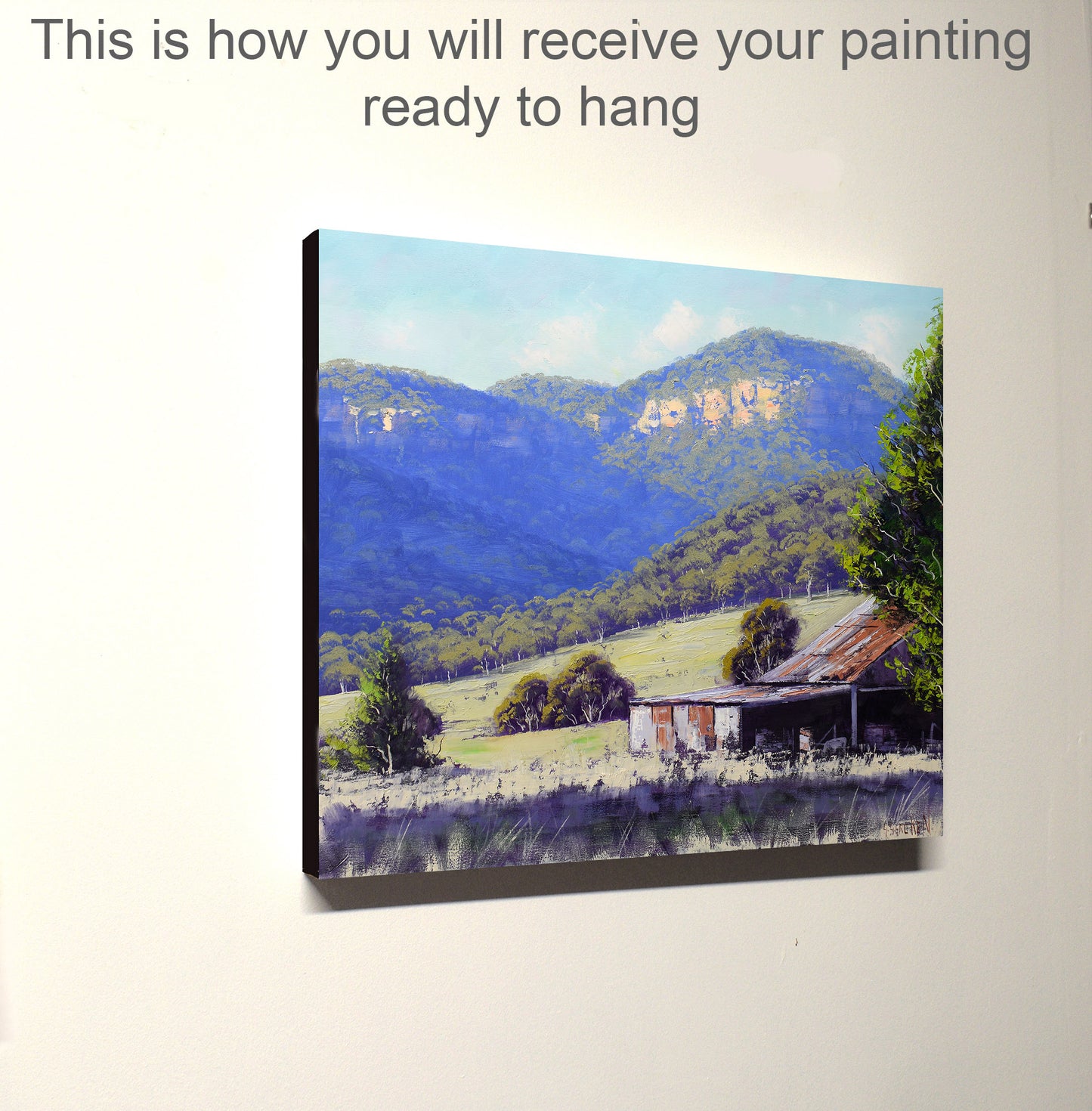 Hartley farm shed | Blue Mountains | Australian Original Painting | by G Gercken