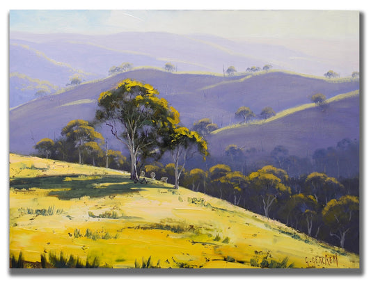 Original Oil Painting of Lithgow Landscape NSW