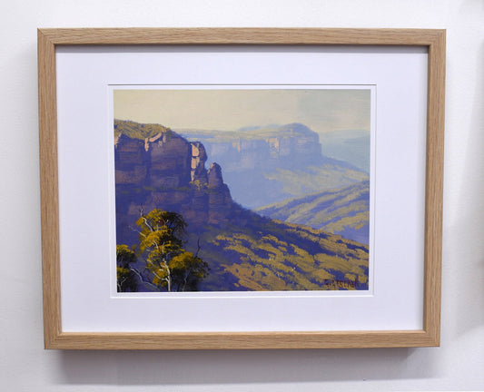 Govetts Leap Blackheath 1painting  by Graham Gercken