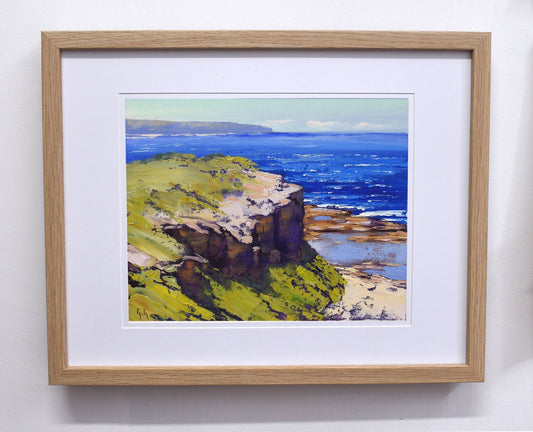 Swansea Headland – Original Coastal Oil Painting by Graham Gercken