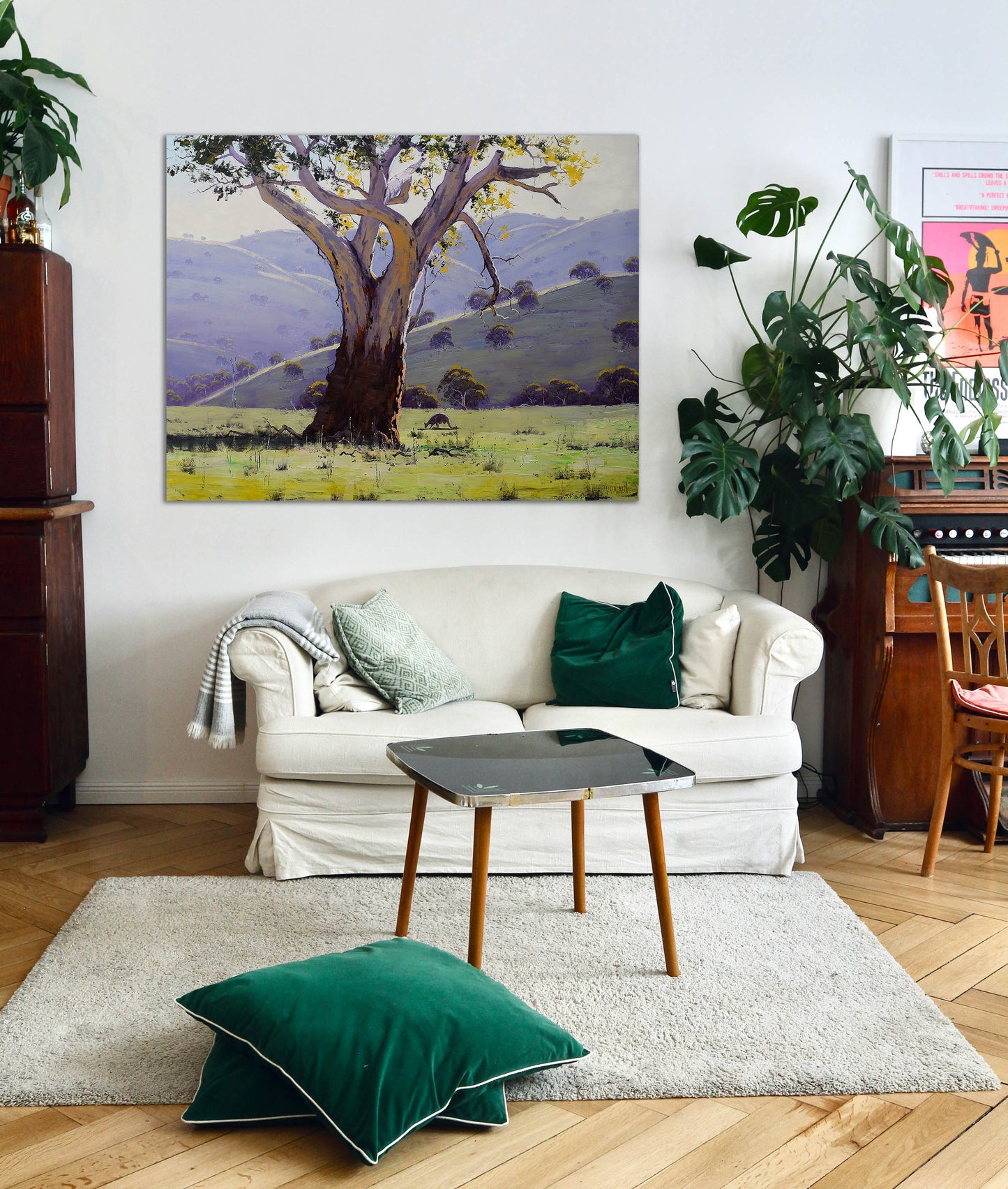 Mudgee Landscape – Large Original Gum Tree Oil Painting 40 x 30"