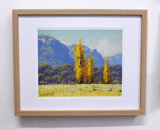 Autumn in Hartley Vale – Blue Mountains NSW | Original Framed Oil Painting