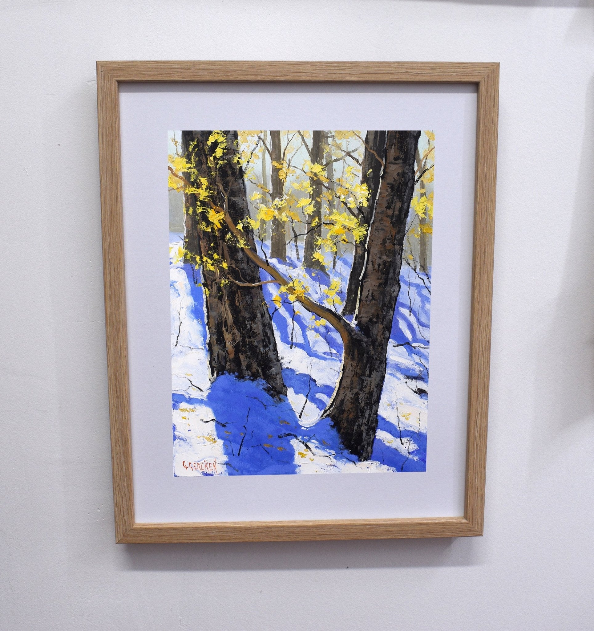 Late Autumn Snow Painting by Graham Gercken
Preview