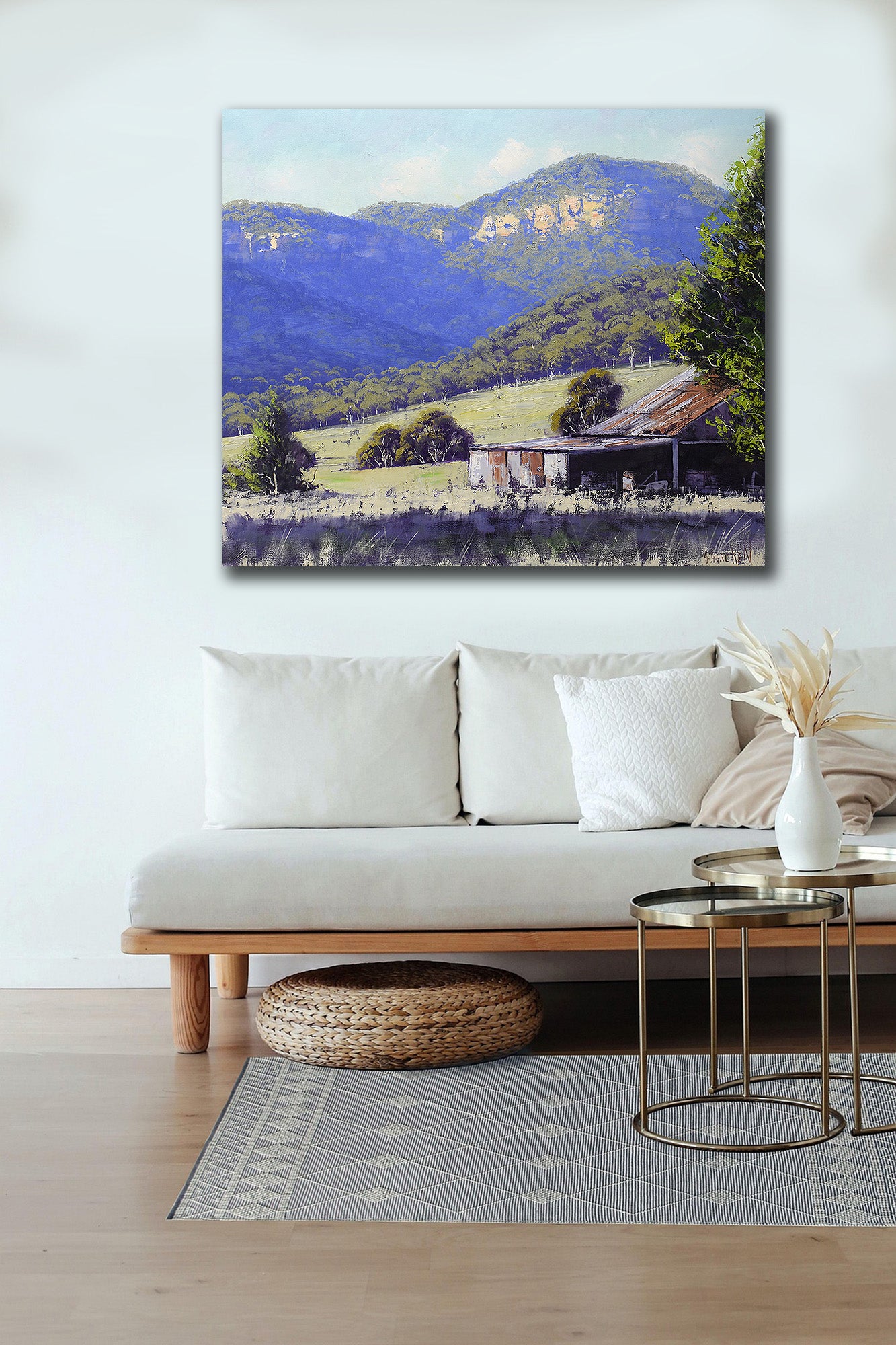 Hartley farm shed | Blue Mountains | Australian Original Painting | by G Gercken