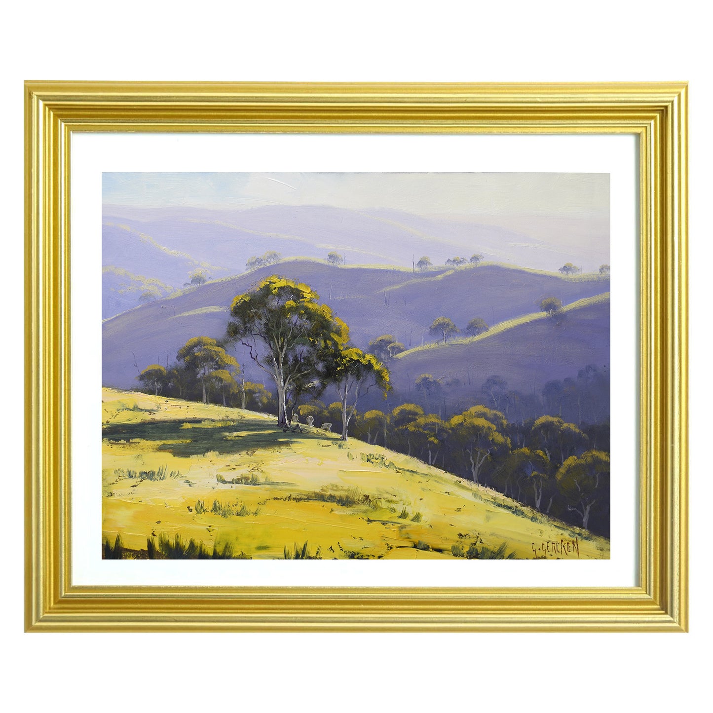 Original Oil Painting of Lithgow Landscape NSW