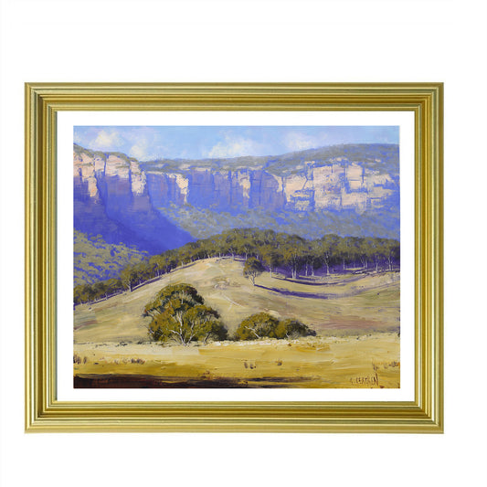 Summer landscape Capertee valley