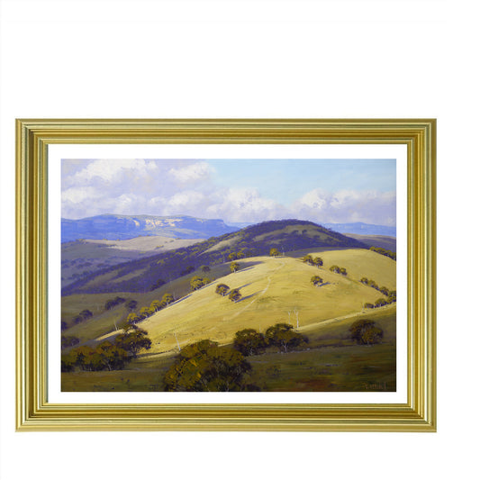 Kanimbla Valley Landscape – Large Original Oil Painting, Blue Mountains NSW