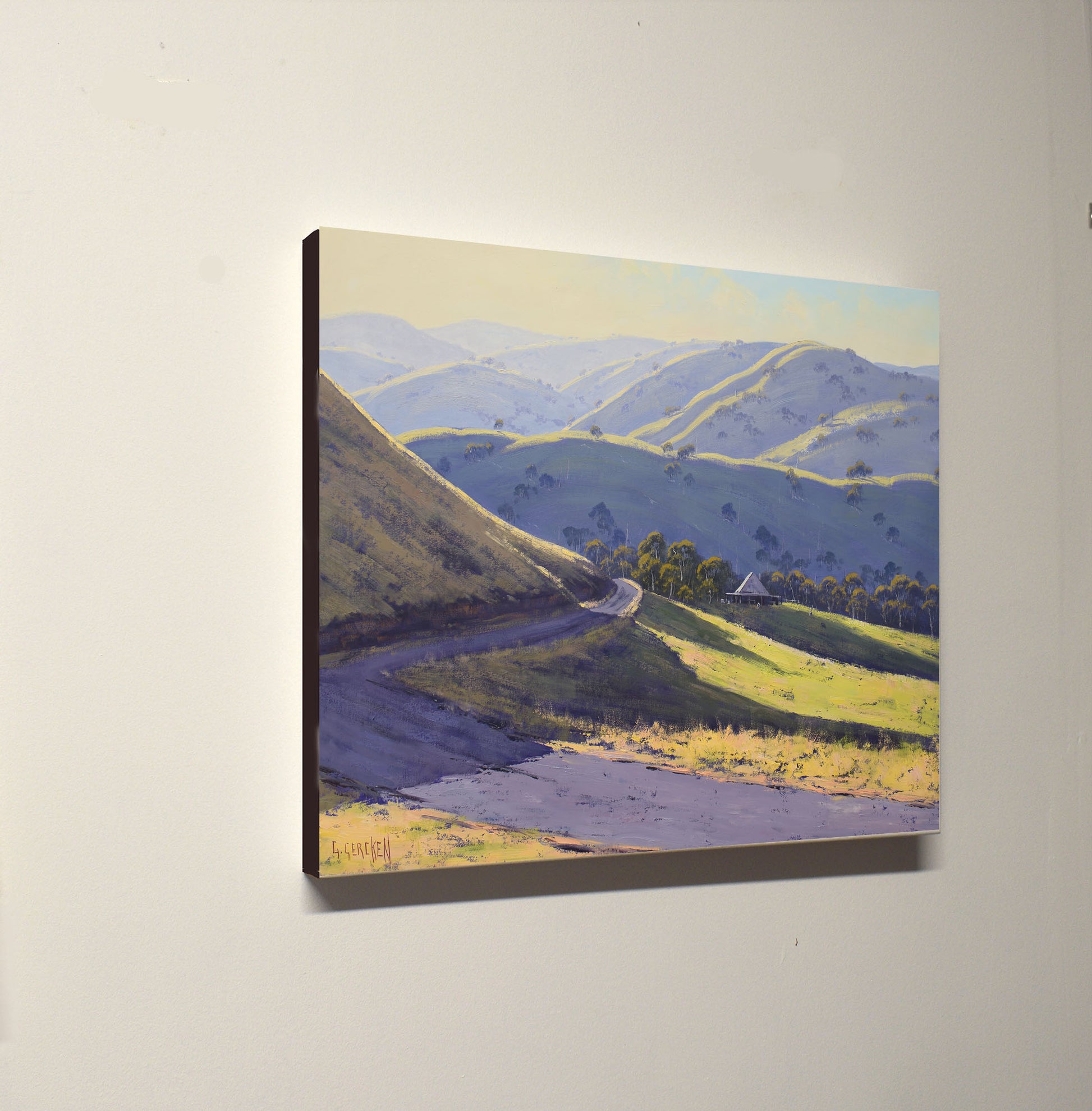 Original Australian landscape oil painting by Graham Gercken