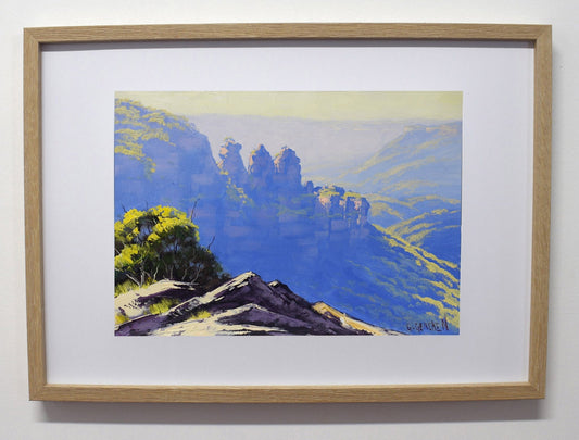 Three Sisters Blue Mountains NSW Australian Landscape by Graham Gercken