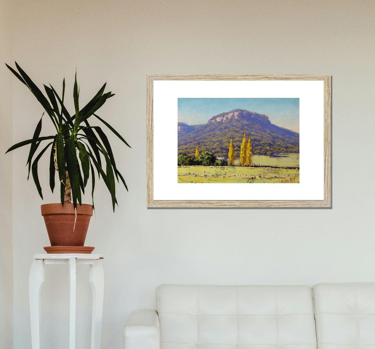 Autumn in Hartley Valley – Framed Original 12x16 Oil Painting