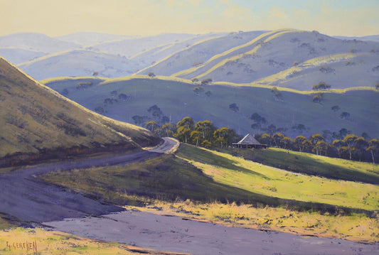 Original Australian landscape oil painting by Graham Gercken